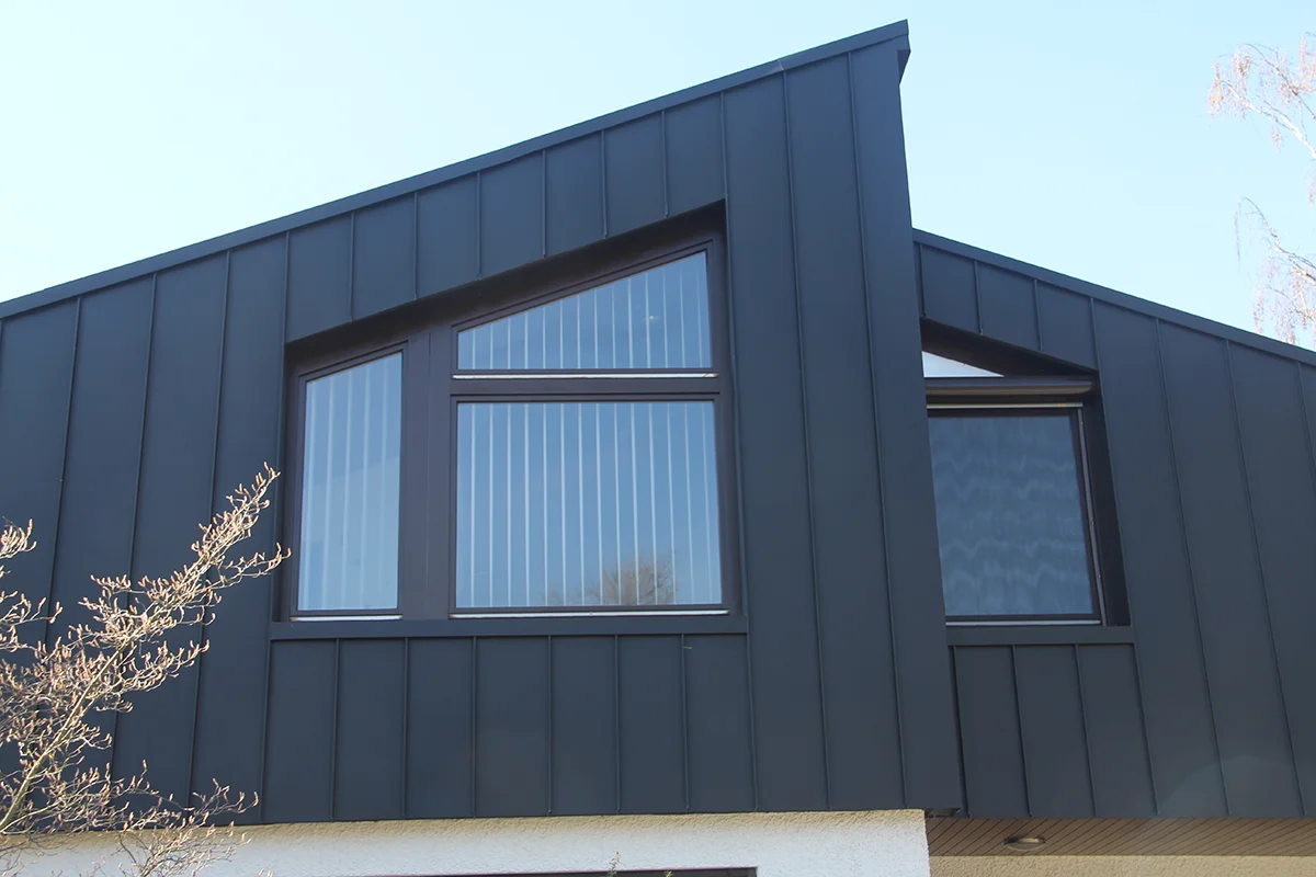 Metallfassade vom Profi bauen lassen